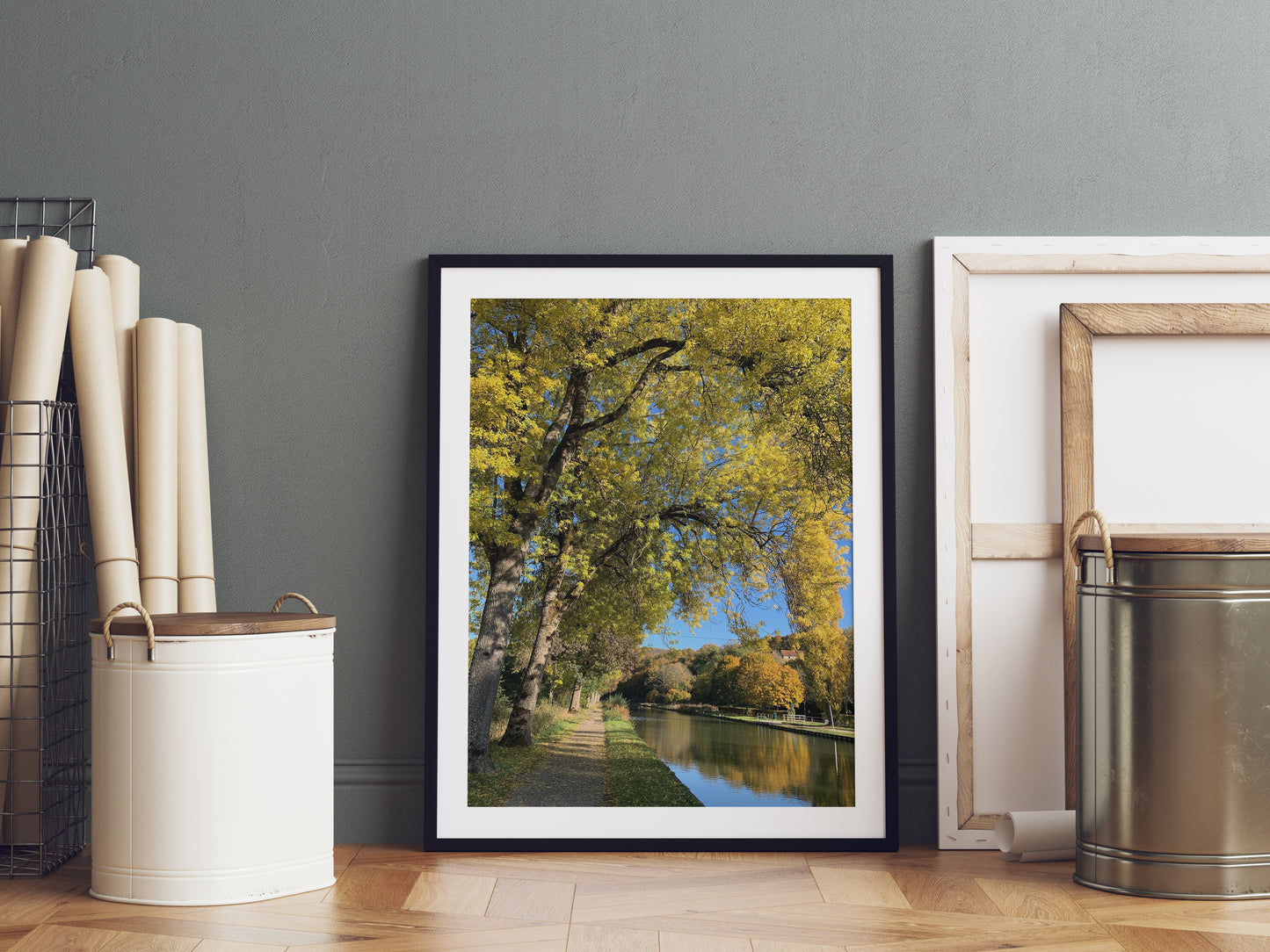 Tirage Fine Art - La campagne autour de Dijon