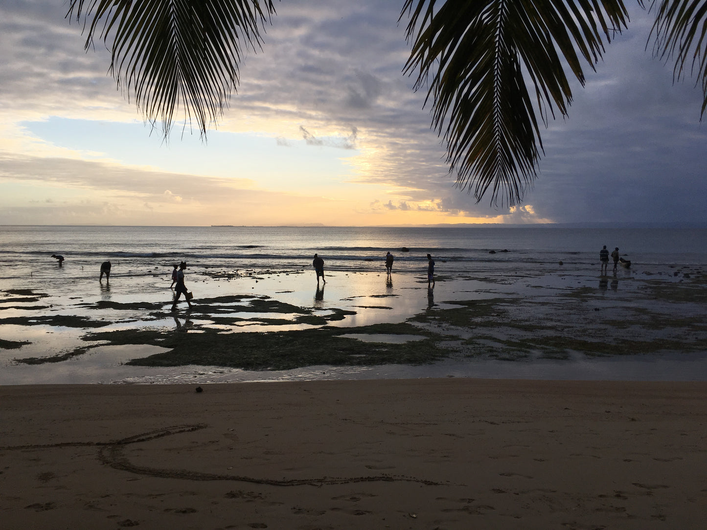 Tirage Fine Art - Coucher de soleil plage à Ste Marie