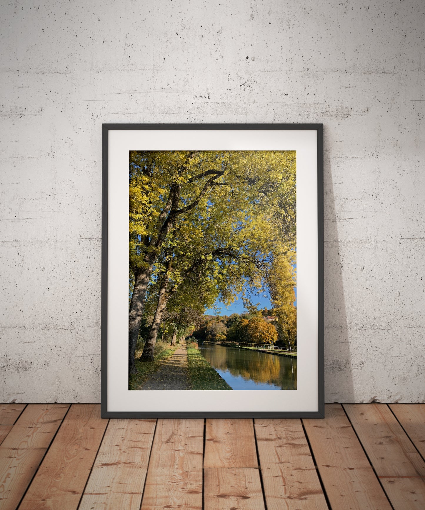 Tirage Fine Art - La campagne autour de Dijon