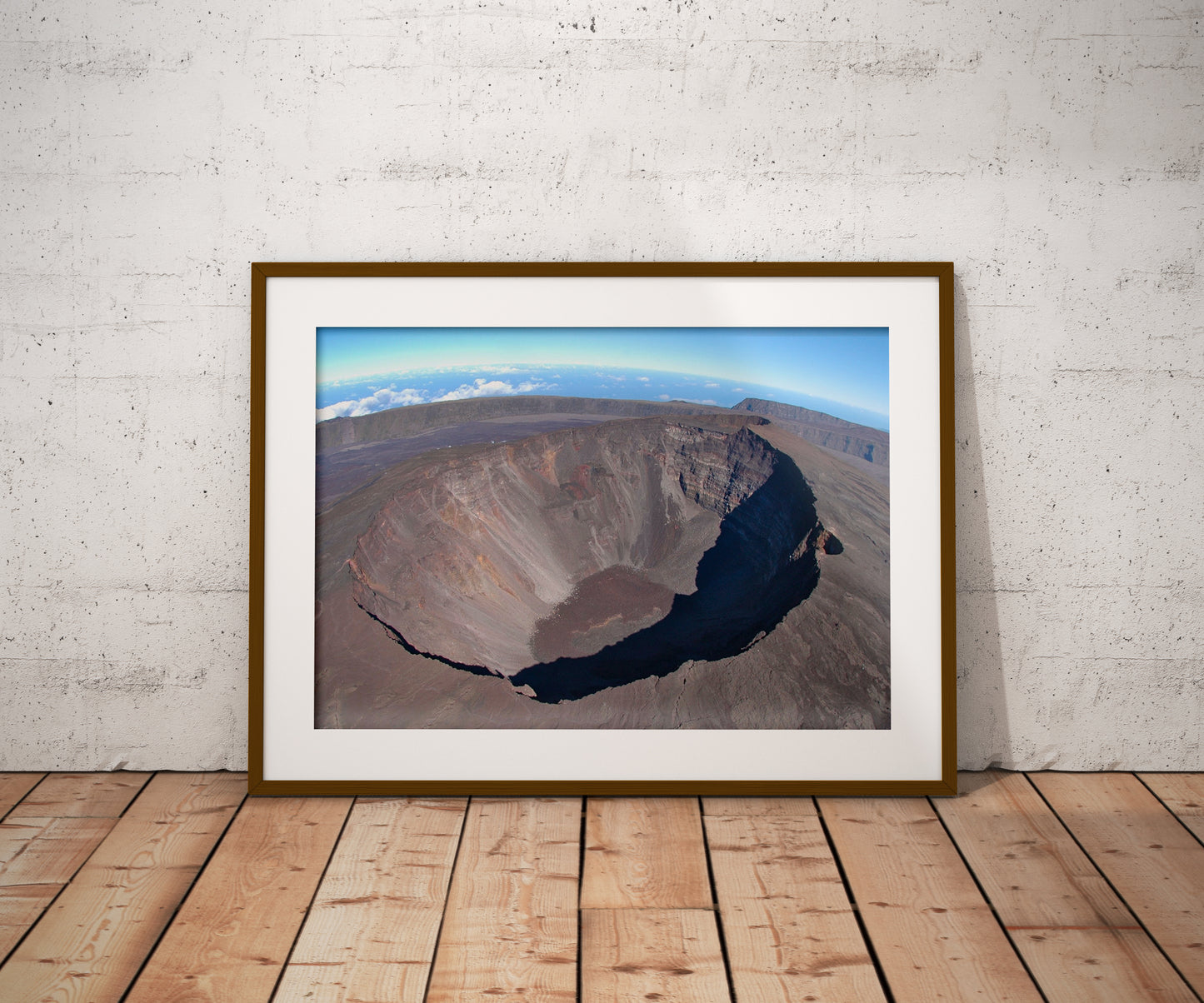 Tirage Fine Art - Cratère volcan à la Réunion