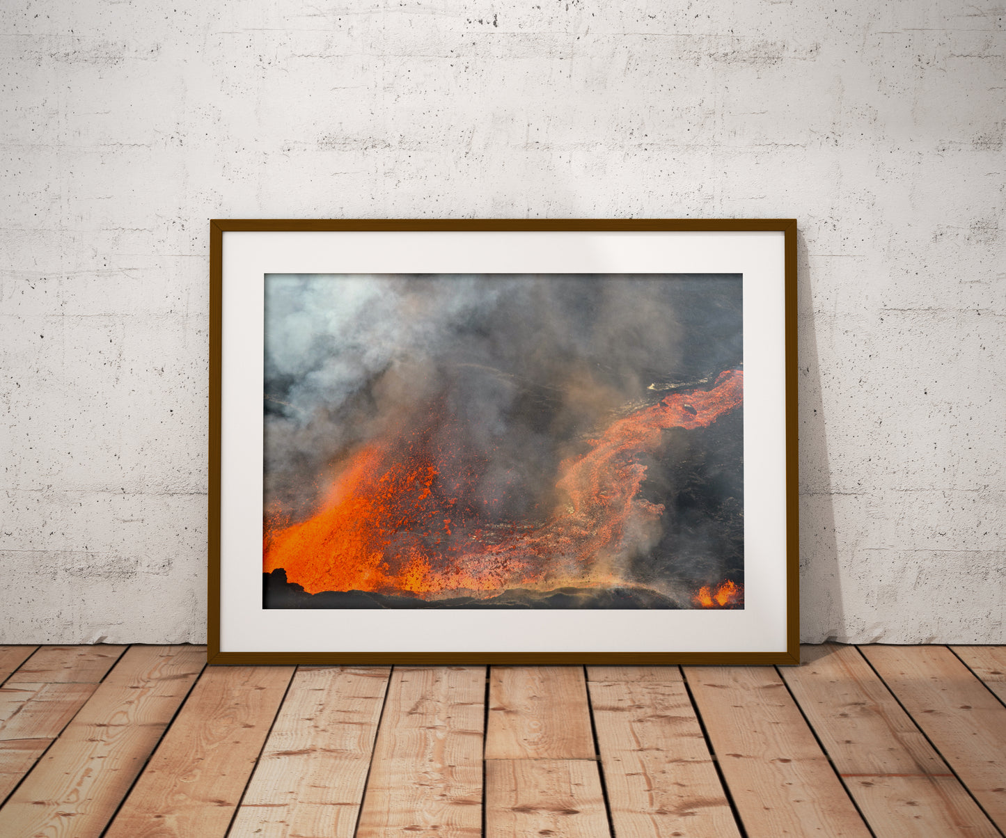 Tirage Fine Art - Le Piton de la fournaise