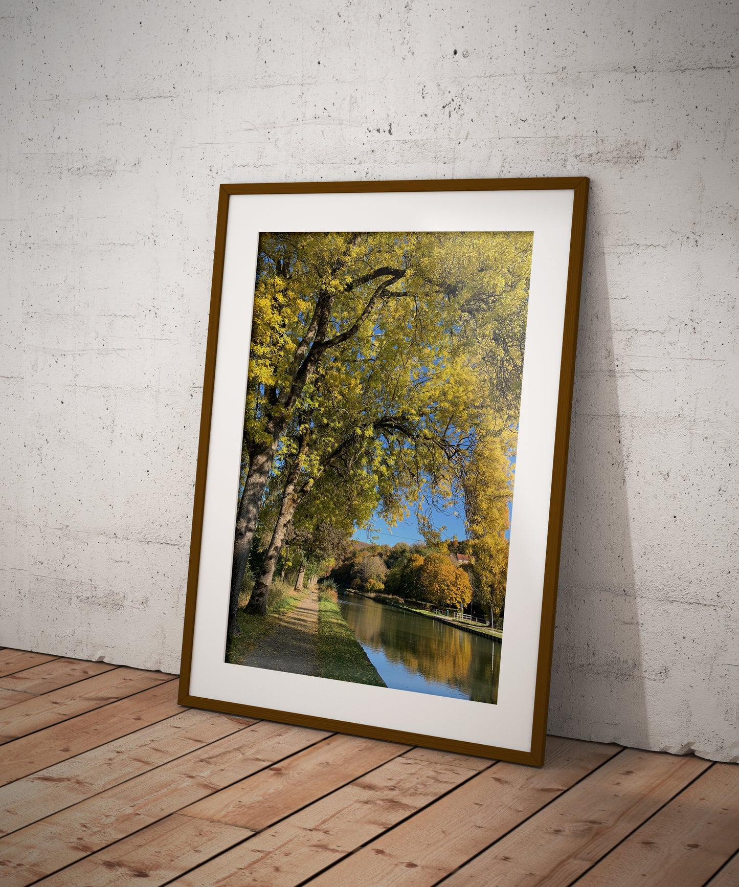 Tirage Fine Art - La campagne autour de Dijon
