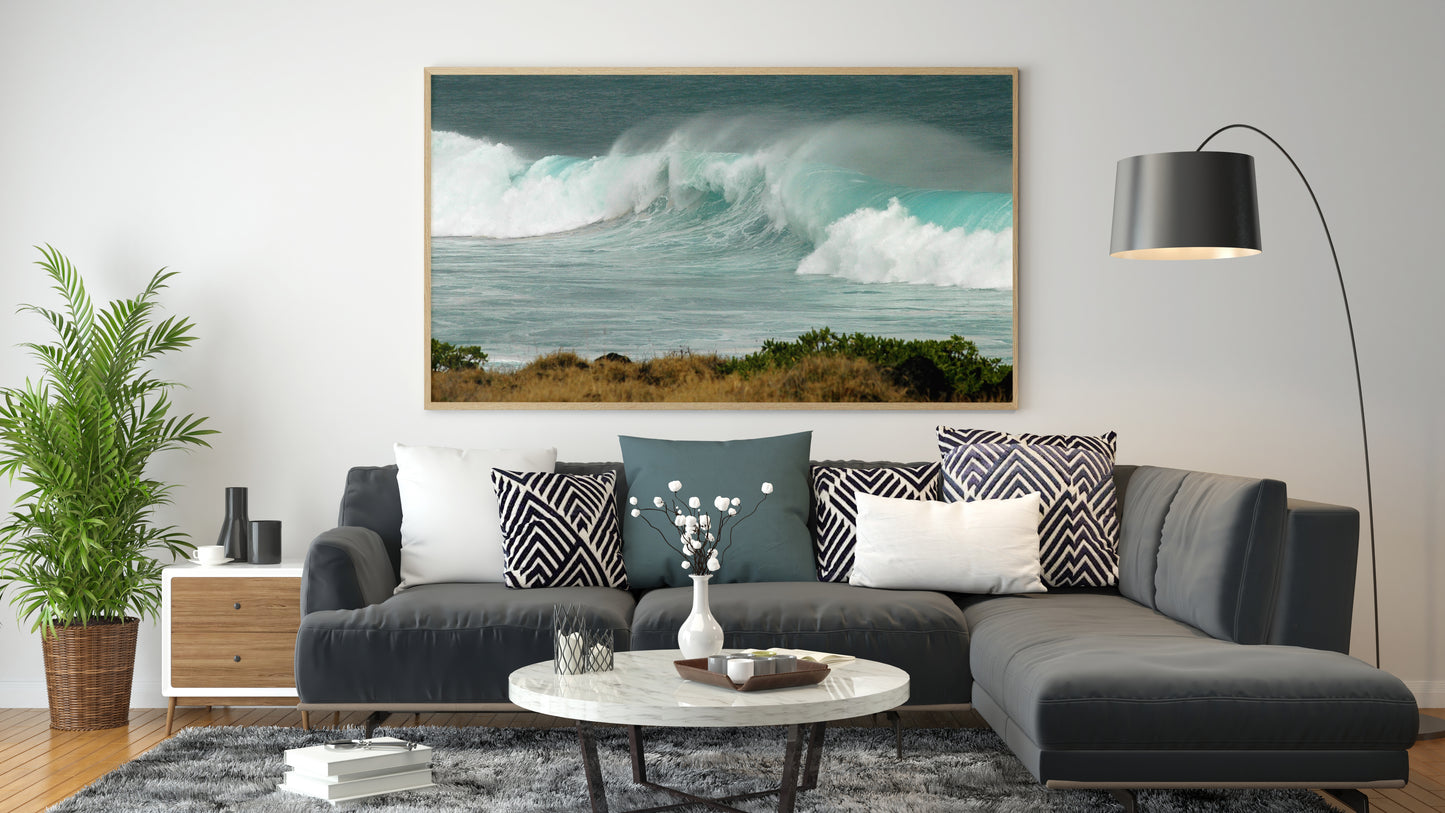Tirage Fine Art - Océan indien vague et houle