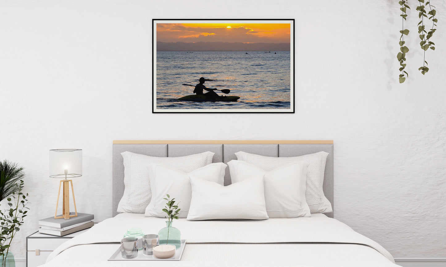 Tirage Fine Art - Coucher de soleil Réunion