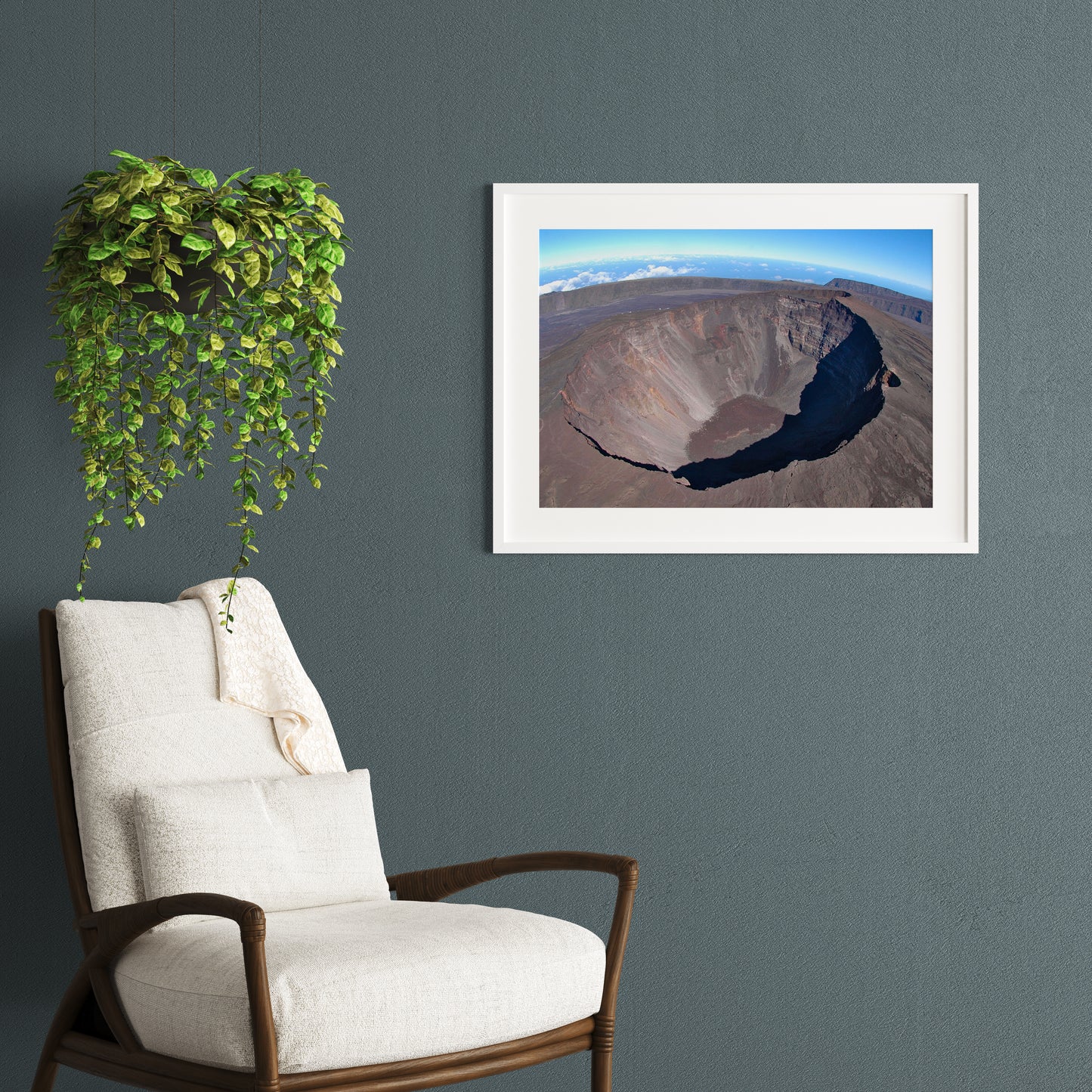 Tirage Fine Art - Cratère volcan à la Réunion