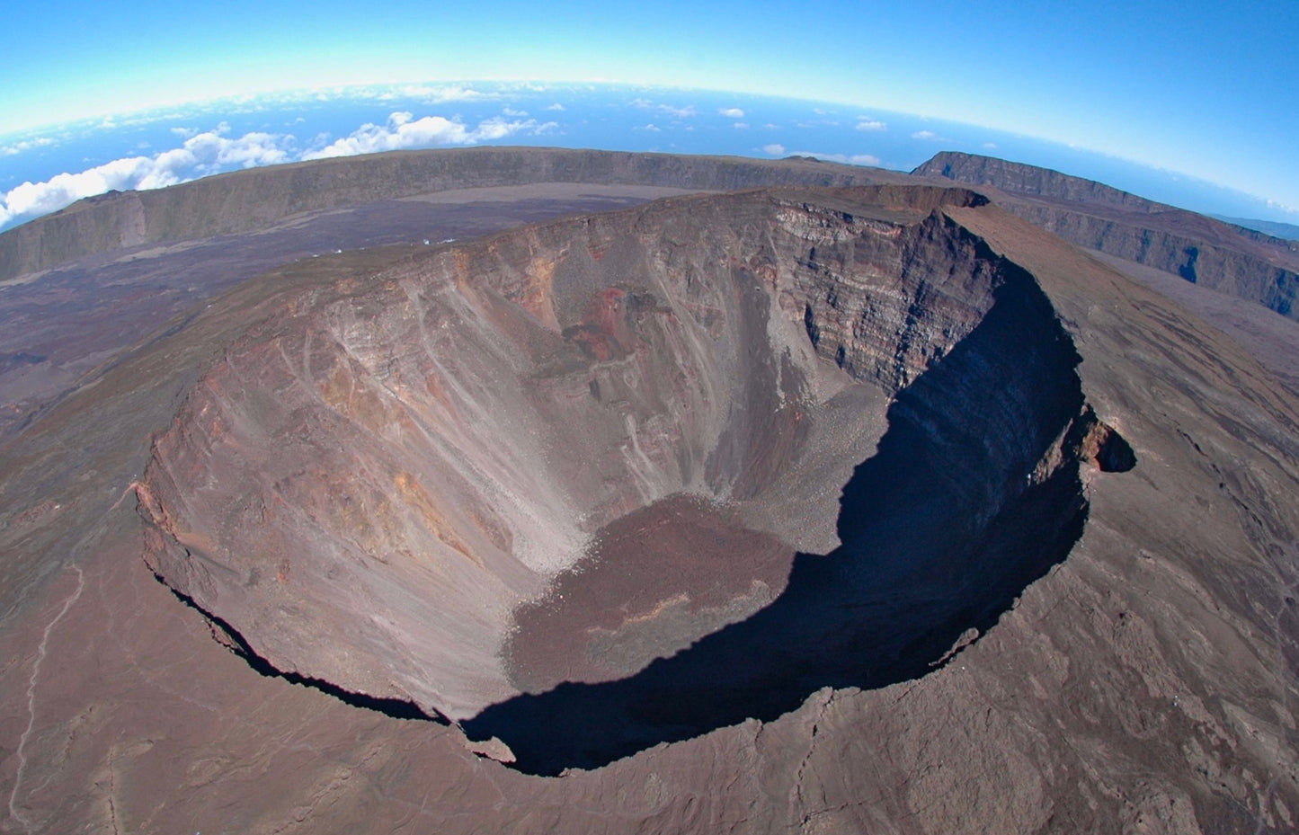 Tirage Fine Art - Cratère volcan à la Réunion