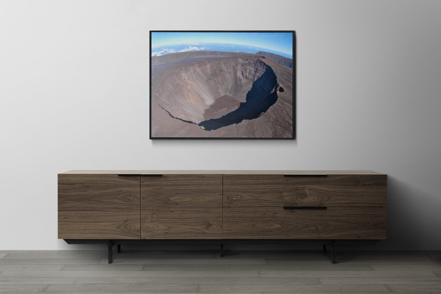 Tirage Fine Art - Cratère volcan à la Réunion