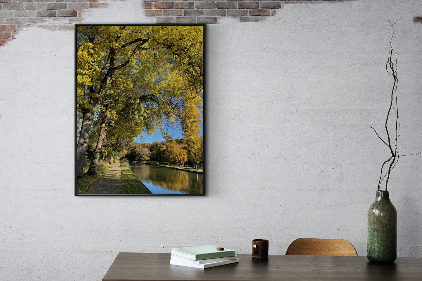 Tirage Fine Art - La campagne autour de Dijon
